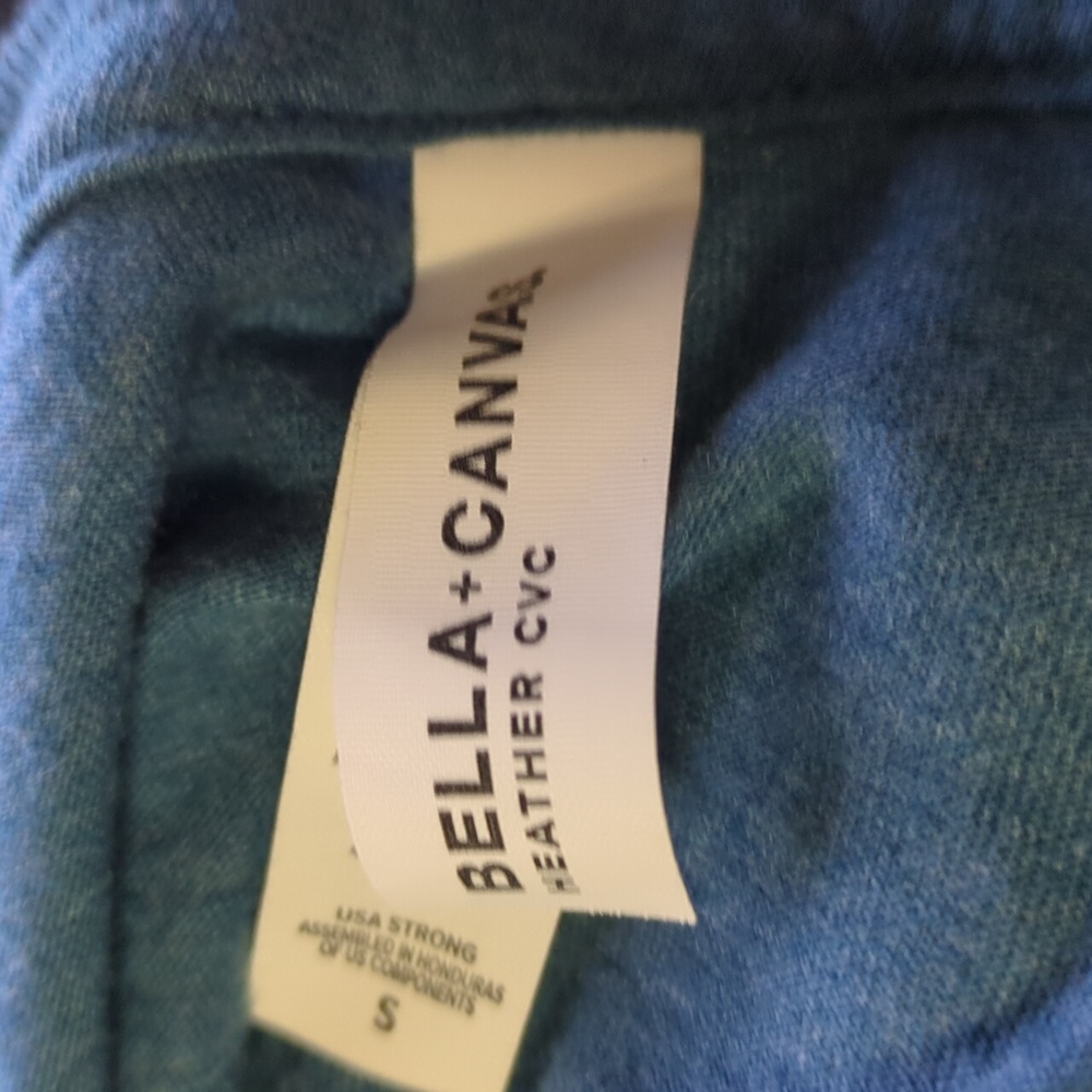 Bella+canvas long sleeve size S/P color Blue - Picture 3 of 5